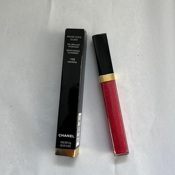 CHANEL Makeup Nwb Chanel Rouge Coco Gloss 6 Amarena Poshmark